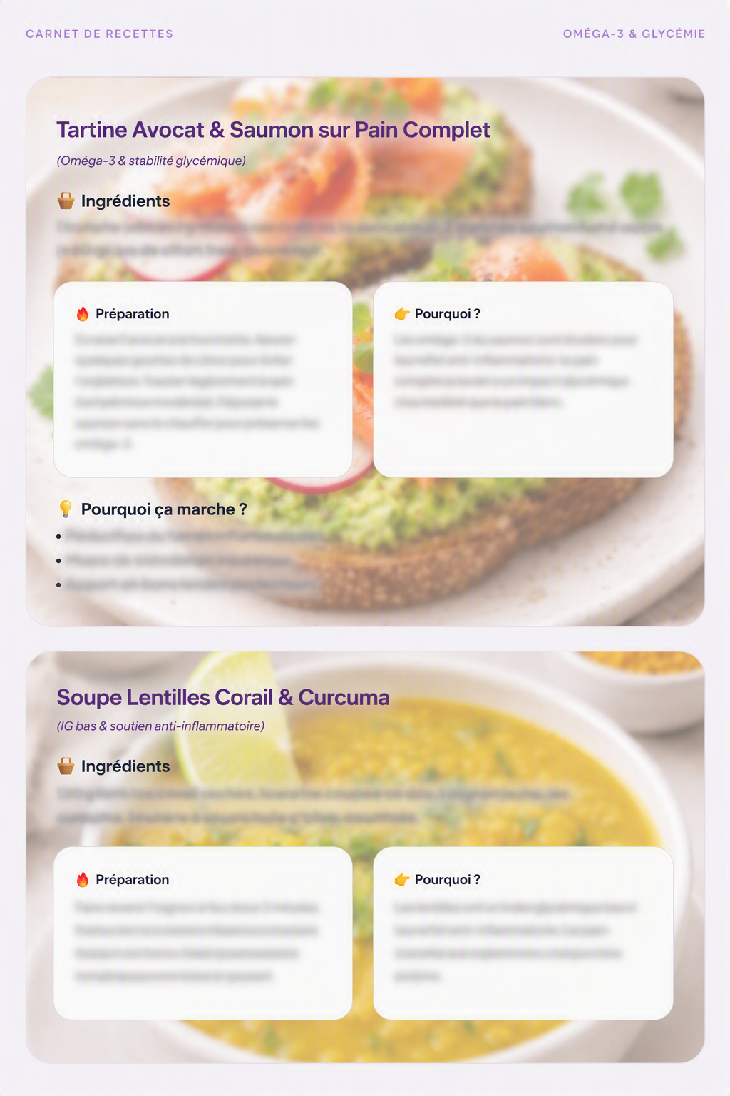Recettes