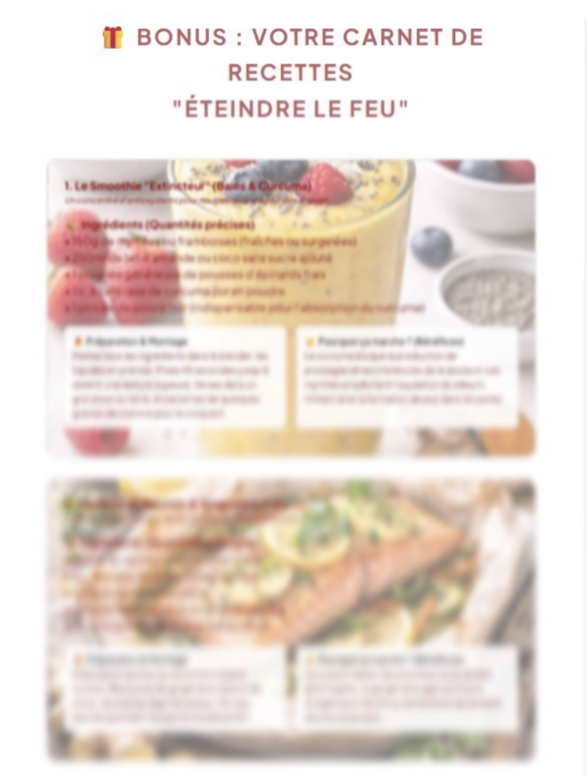 Recettes